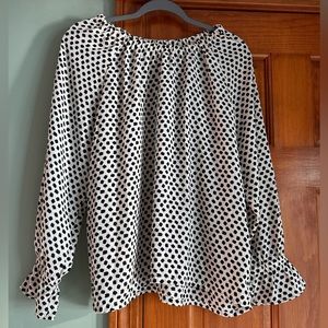 Dressy off-the-shoulder top